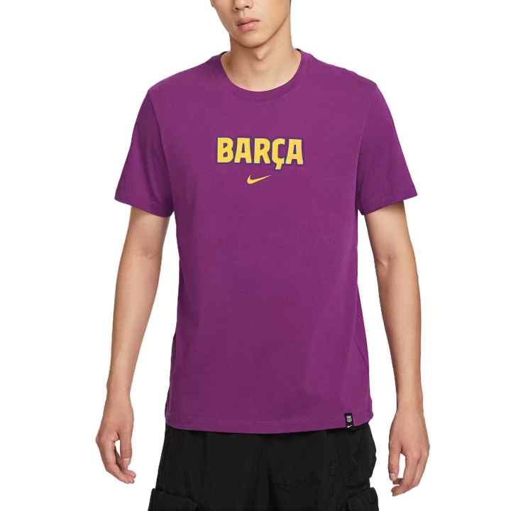 Nike Nike T Shirts Men's Grape Purple Crew Neck Moderate