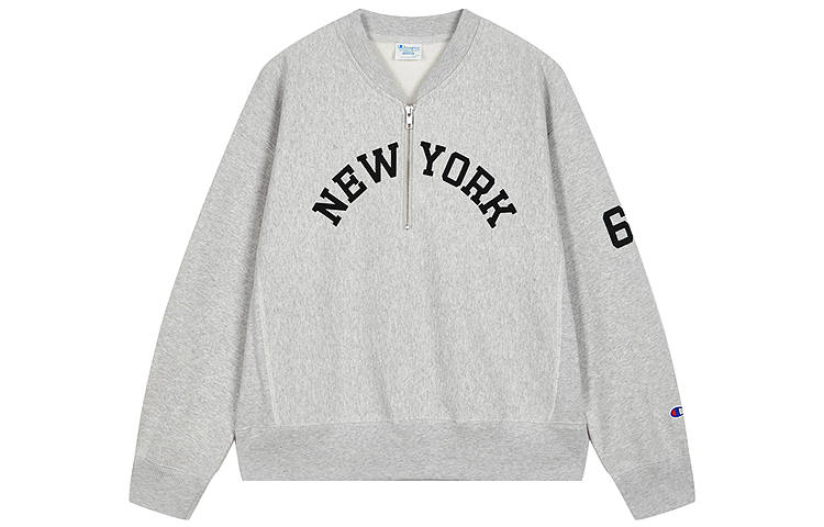 Champion Sweatshirts Women's Half Open Collar Thickened