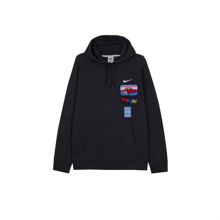 Nike Nike Sweatshirts Men's Black Hooded Moderate
