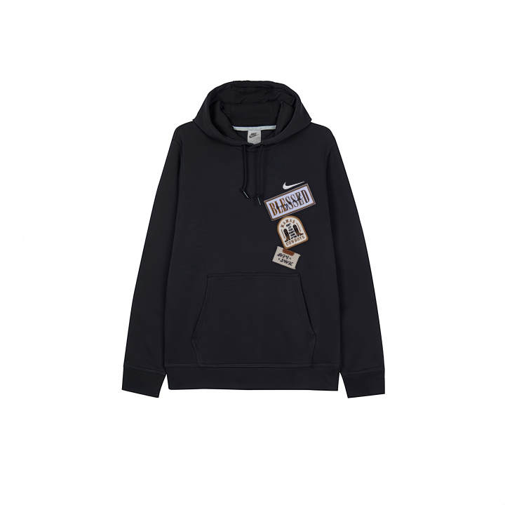 Nike Nike Sweatshirts Men's Black Hooded Moderate