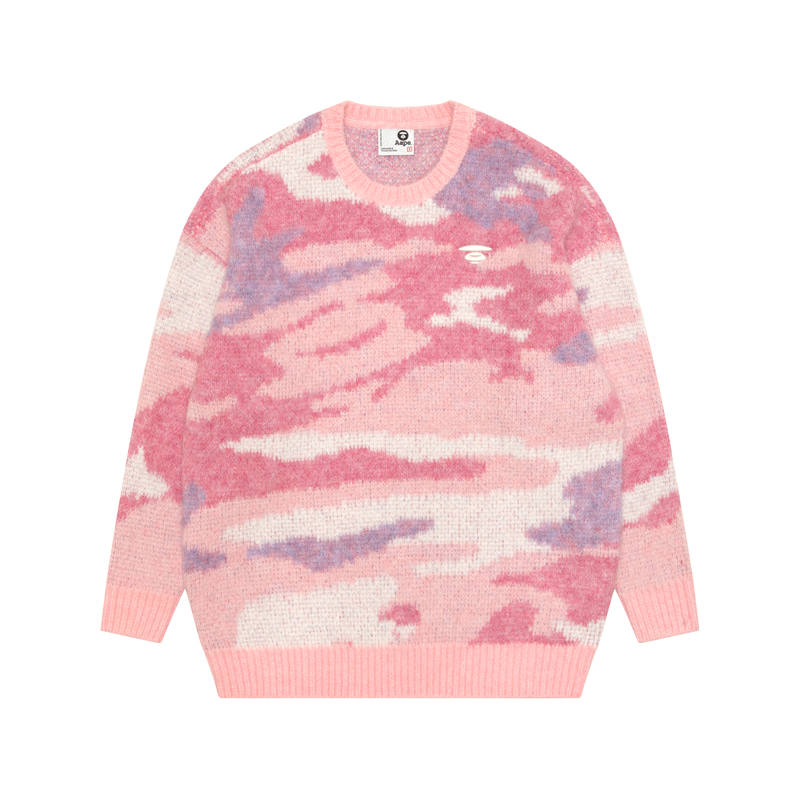 Aape Aape camouflage embroidered sweater