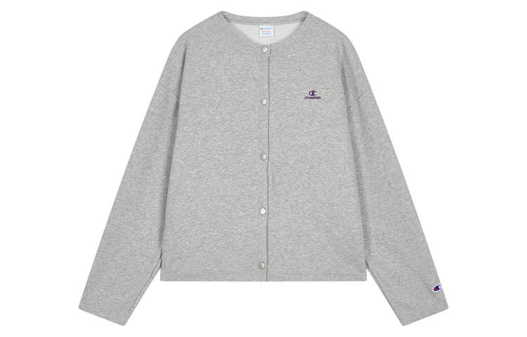 Champion Sweatshirts Women's Crew Neck Moderate Cardigan