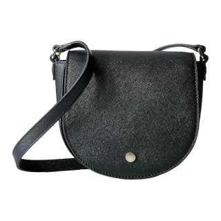 Ecco Cow Leather Shoulder Bag Small Women's Black