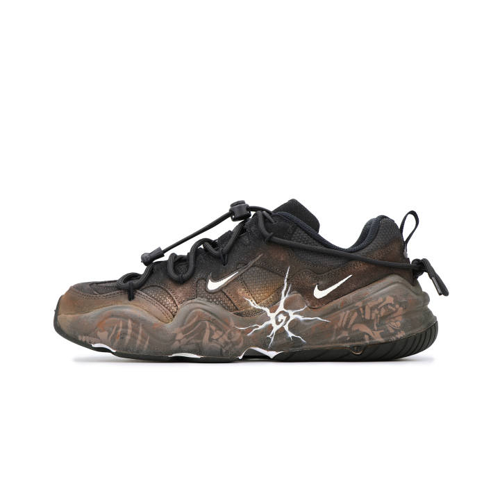 Nike Nike Tech Hera Abrasion Resistant Low top Casual Shoes Women's Black Brown