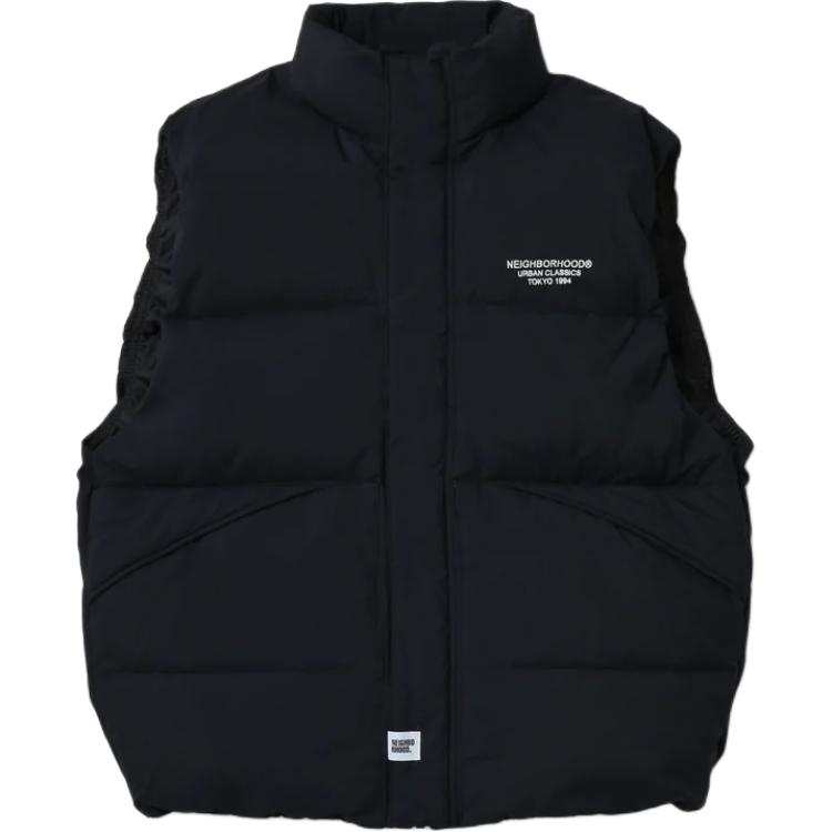NEIGHBORHOOD Down Vests Unisex Stand Collar Moderate Other
