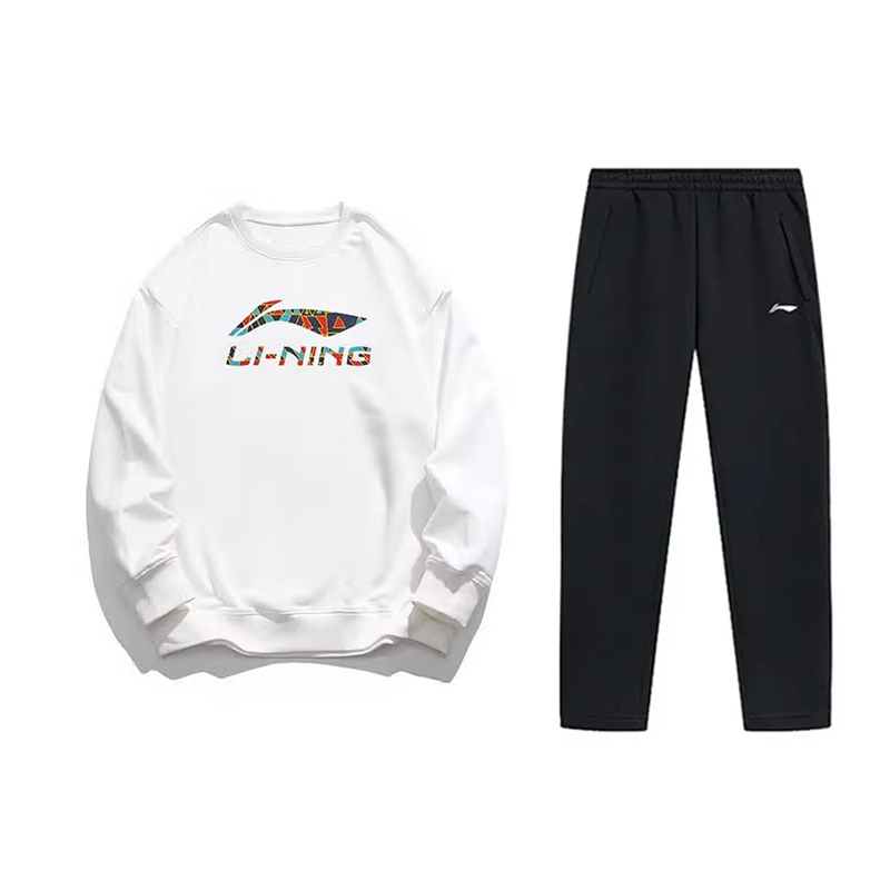Li-Ning Li Ning Casual Sportswear Unisex White+Black