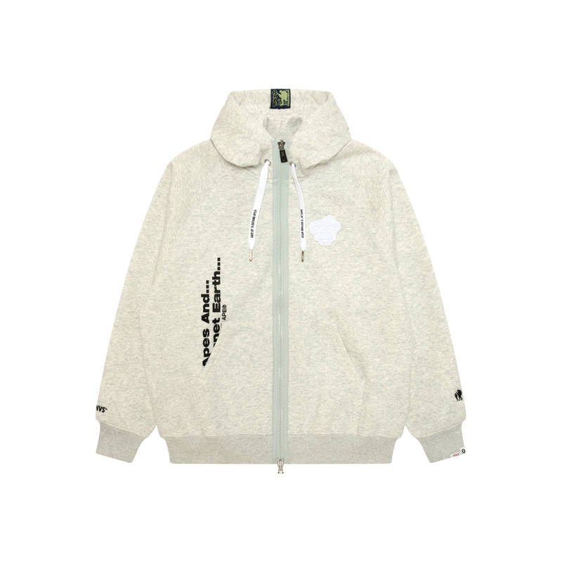 Aape Aape zip-fastening hoodie