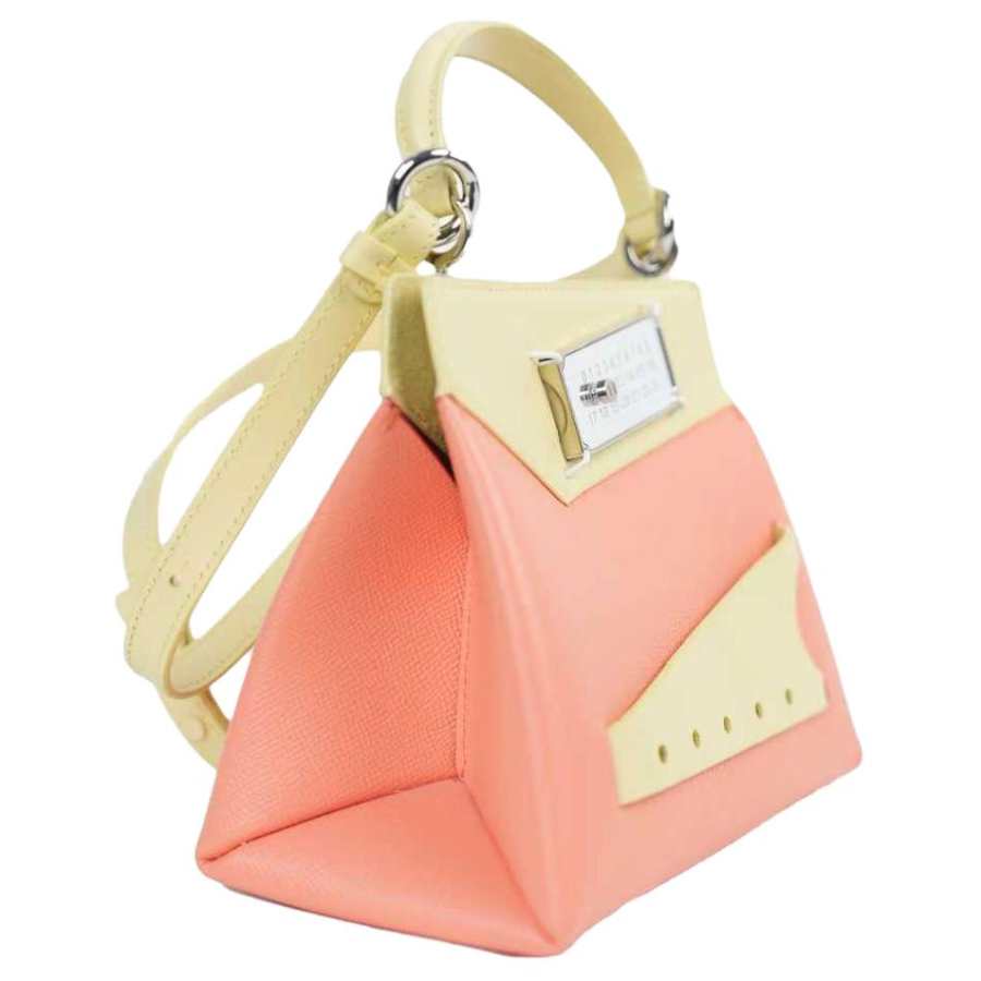 Maison Margiela Calfskin Shoulder Bag, Crossbody Bag, Handbag Mini Women's Pink