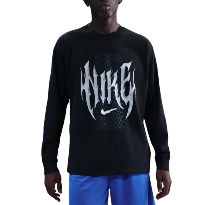 Nike Nike T Shirts Men's Black Crew Neck Moderate