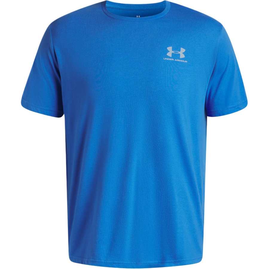Under Armour T Shirts Men's Blue Crew Neck