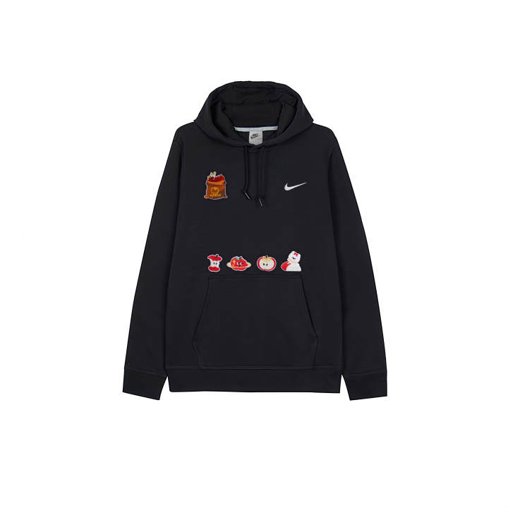 Nike Nike Sweatshirts Men's Black Hooded Thickened