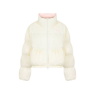 Umoumo Down Jackets Women's Stand Collar Fleece Lined Other