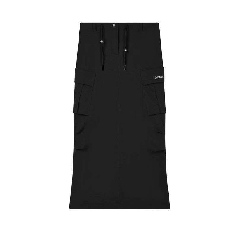 FILA ORIGINALE Casual Long Skirt Women's Black