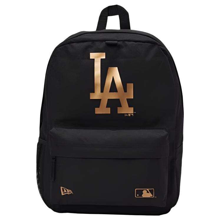 New Era × MLB Collaboration Fabric Backpack Medium Unisex Black & Gold