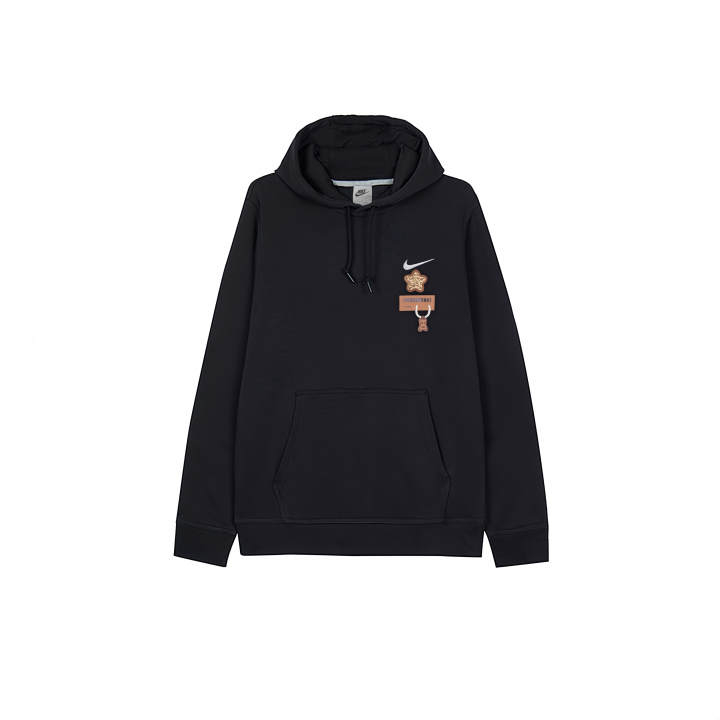 Nike Nike Sweatshirts Men's Black Hooded Moderate