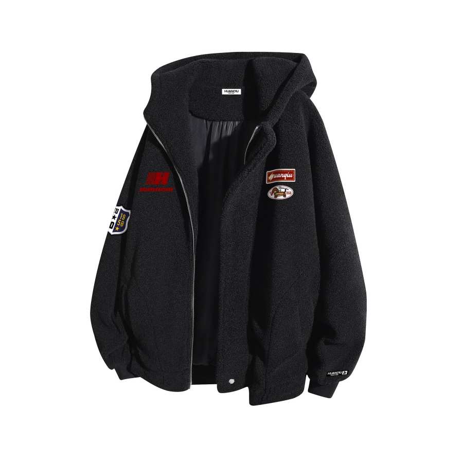HUANQIU Velvet feel Coat Unisex