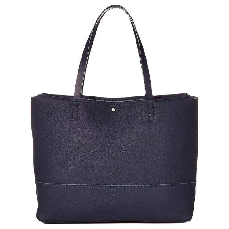 Ecco Cow Leather Shoulder Bag Regular Women's Blue