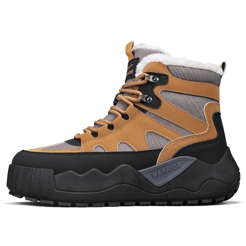WARRIOR Warrior Thermal Abrasion Resistant Height Increasing Slip Resistant Coverage Balance Snow Boots Men's