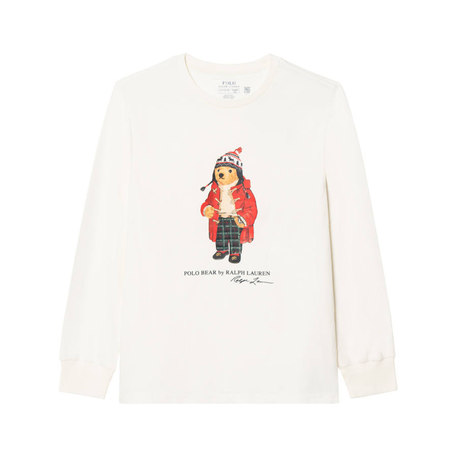 Polo Ralph Lauren Polo Bear T Shirt Standard White Teenagers