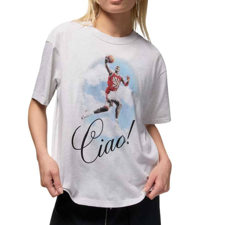 Jordan Jordan Flight Drop Shoulder Sleeve T Shirt Women's