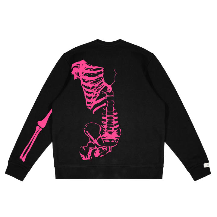 Adidas Adidas Sweatshirts Unisex Black Crew Neck Thickened Regular