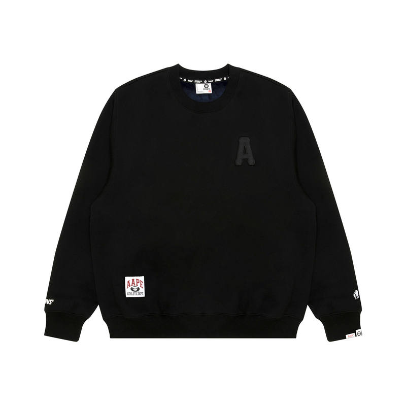 Aape Aape appliqué graphic-print sweatshirt