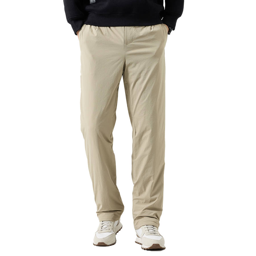 Hodo 90% Duck Down Easy to Care for Fleece Lined Thermal Pants Loose Fit Straight Fit Commute Casual Fall Winter