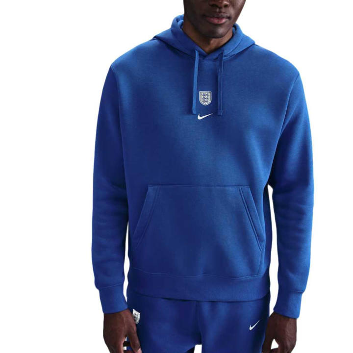 Nike Nike England Sweatshirts Men's Royal Blue/White Hooded Moderate