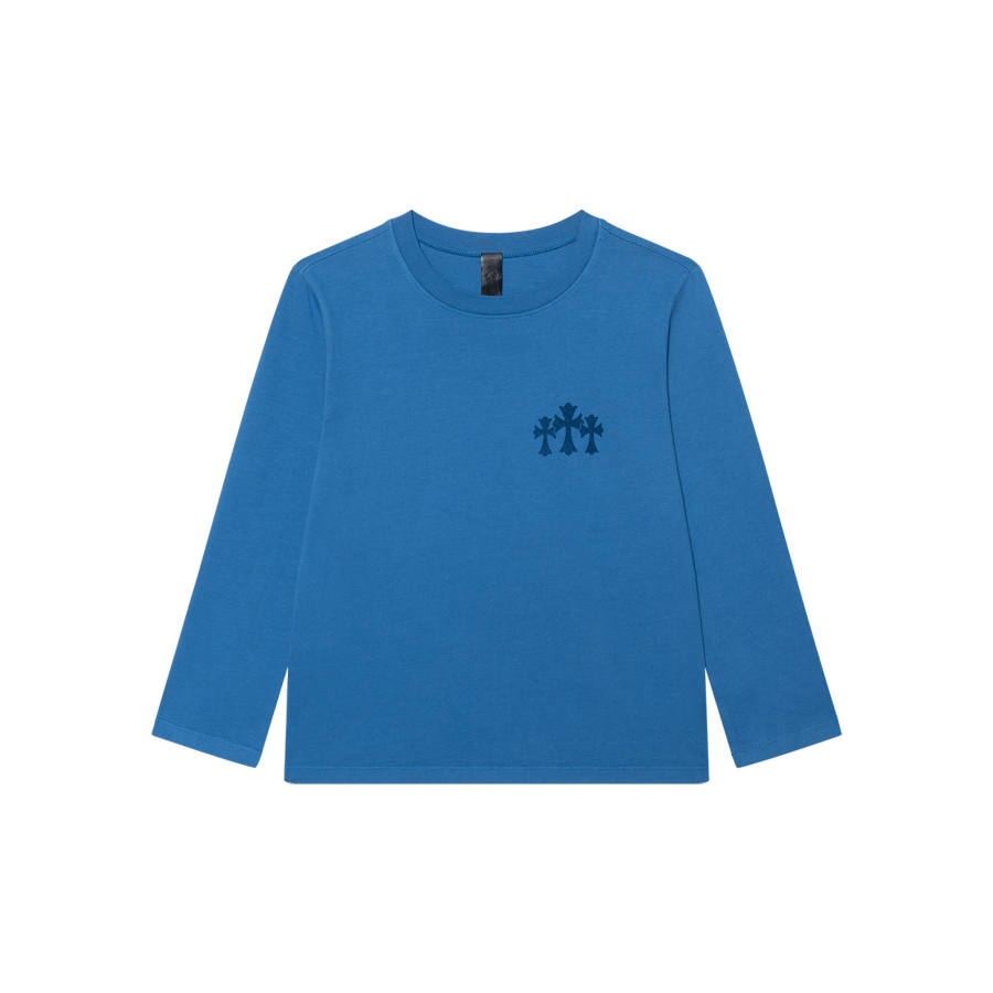 Chrome Hearts SS25 Regular Sleeve T Shirt Women's Blue