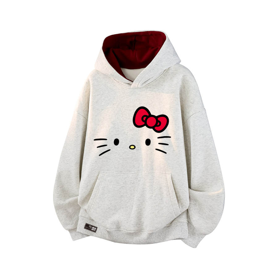 Sanrio x Hello Kitty Hello Kitty SS25 Sweatshirt Unisex Fleece Lining Available