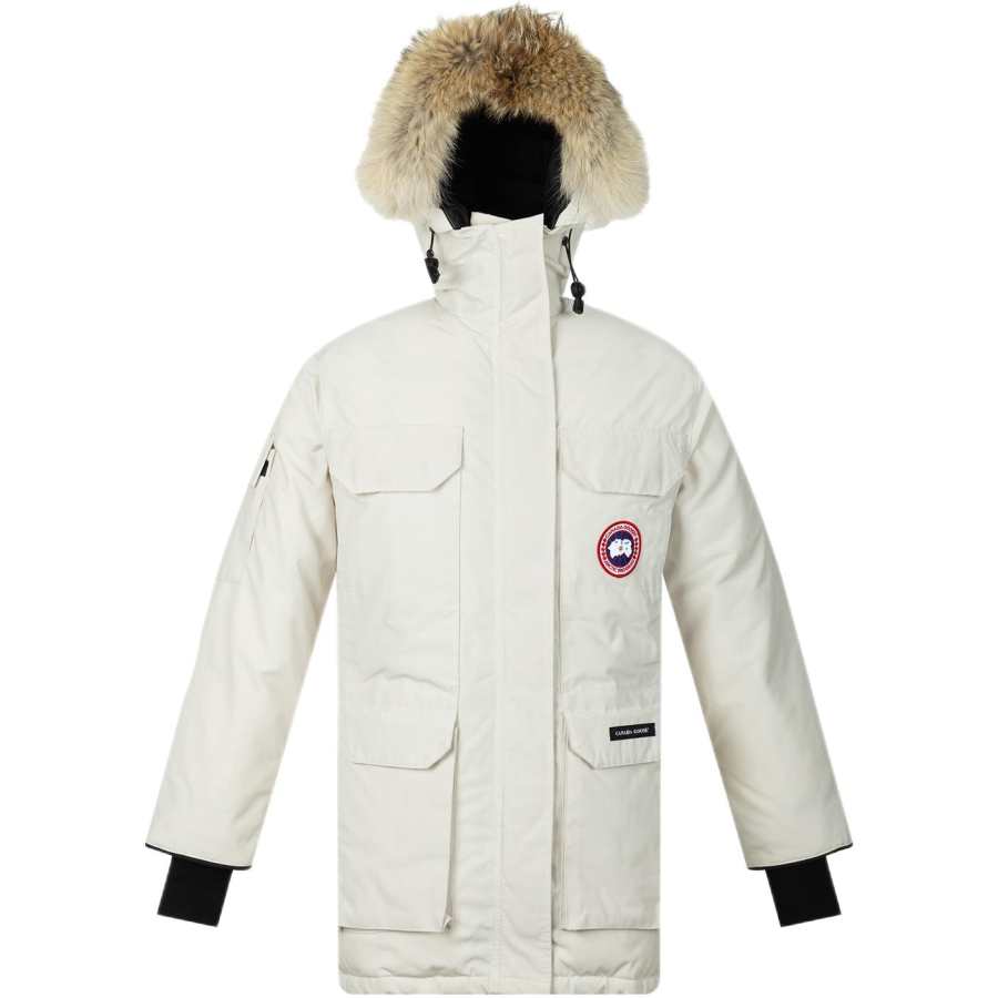 Canada Goose Women's Expedition Heritage Parka Jacket Classic Fit Early Light