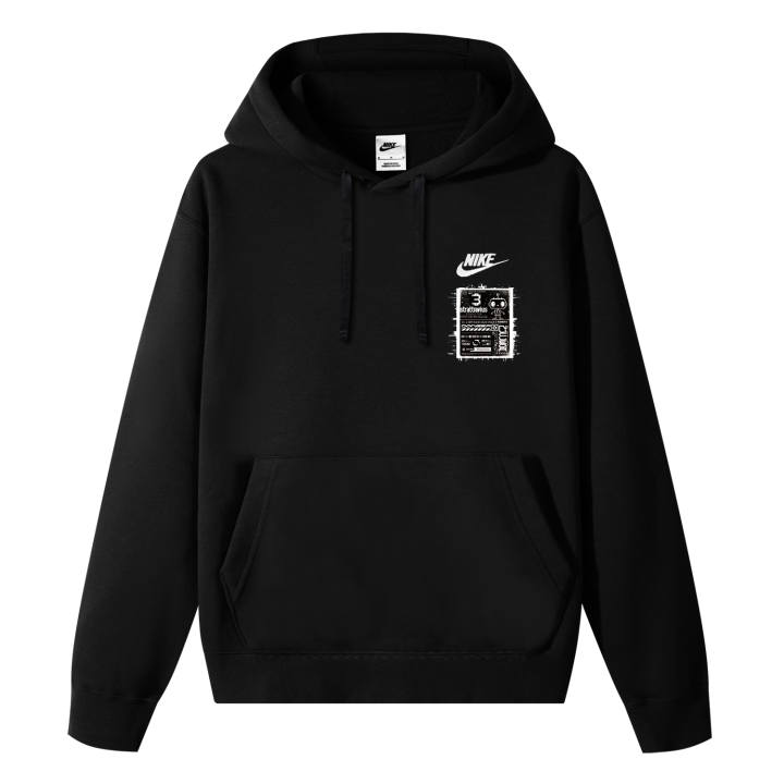 Nike Nike Sweatshirts Unisex Black Hooded Thickened Other