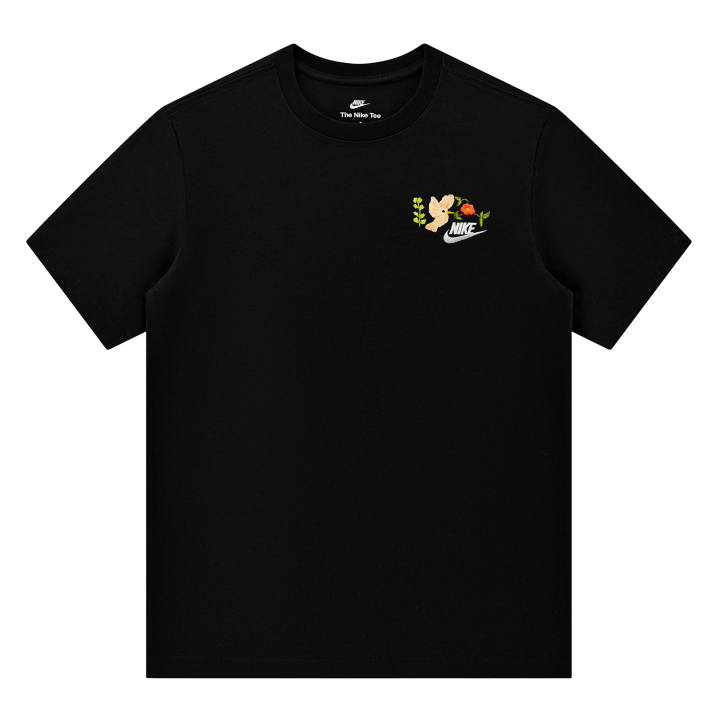 Nike Nike Sportswear T Shirts Unisex Black Crew Neck Moderate Straight Fit