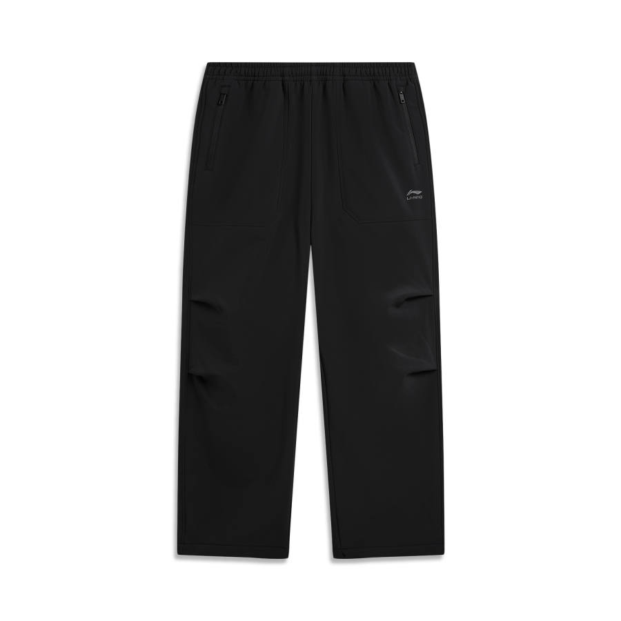 Li-Ning Li Ning Sports Life Collection Comfortable Minimalist Fashion Casual Versatile Soft Fleece Lined Sports Pants Men's