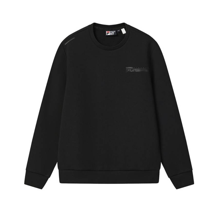 FILA WHITE Sweatshirt Men's Jet Black
