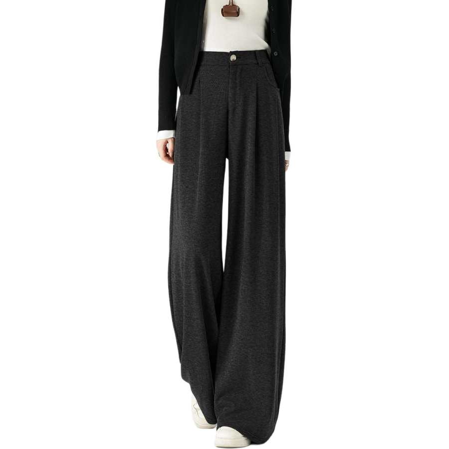 BALENO Casual Pants Women's Thickened Wide Leg Pants