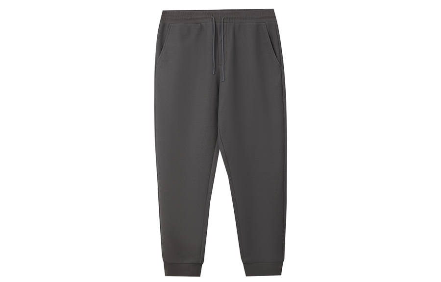NAUTICA Nodika Waffle Composite Fleece Solid Color Fleece Lined Casual Comfortable Versatile Knitted Sweatpants Men's