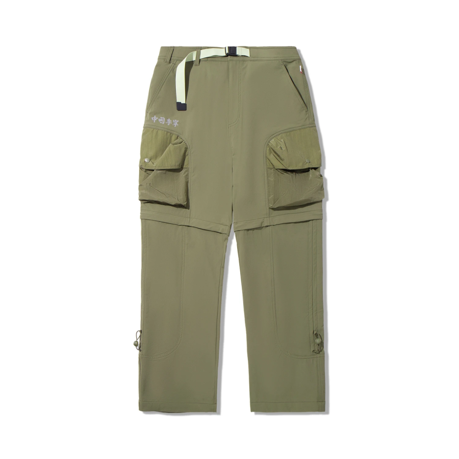Li-Ning Li Ning Sports Pants Men's Gray Army Green Moderate