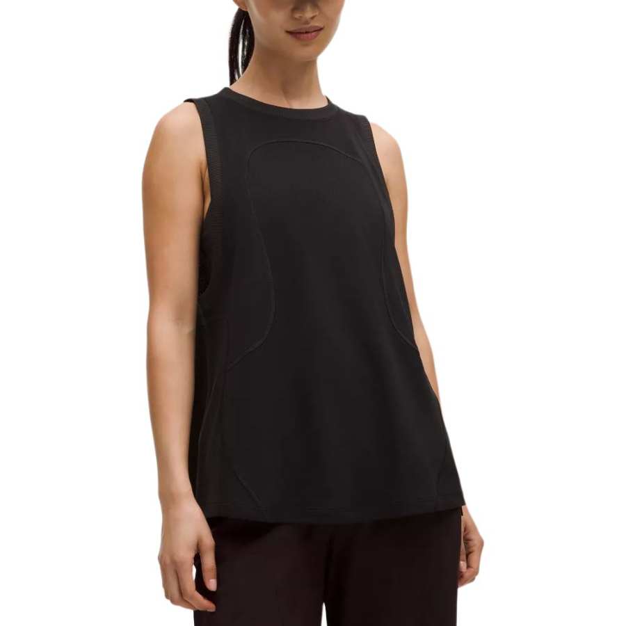 Lululemon Tank Tops Women's Black/Blk Crew Neck Other