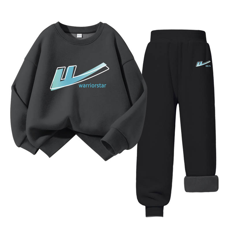 WARRIOR Kids Casual Sportswear Crew Neck Moderate