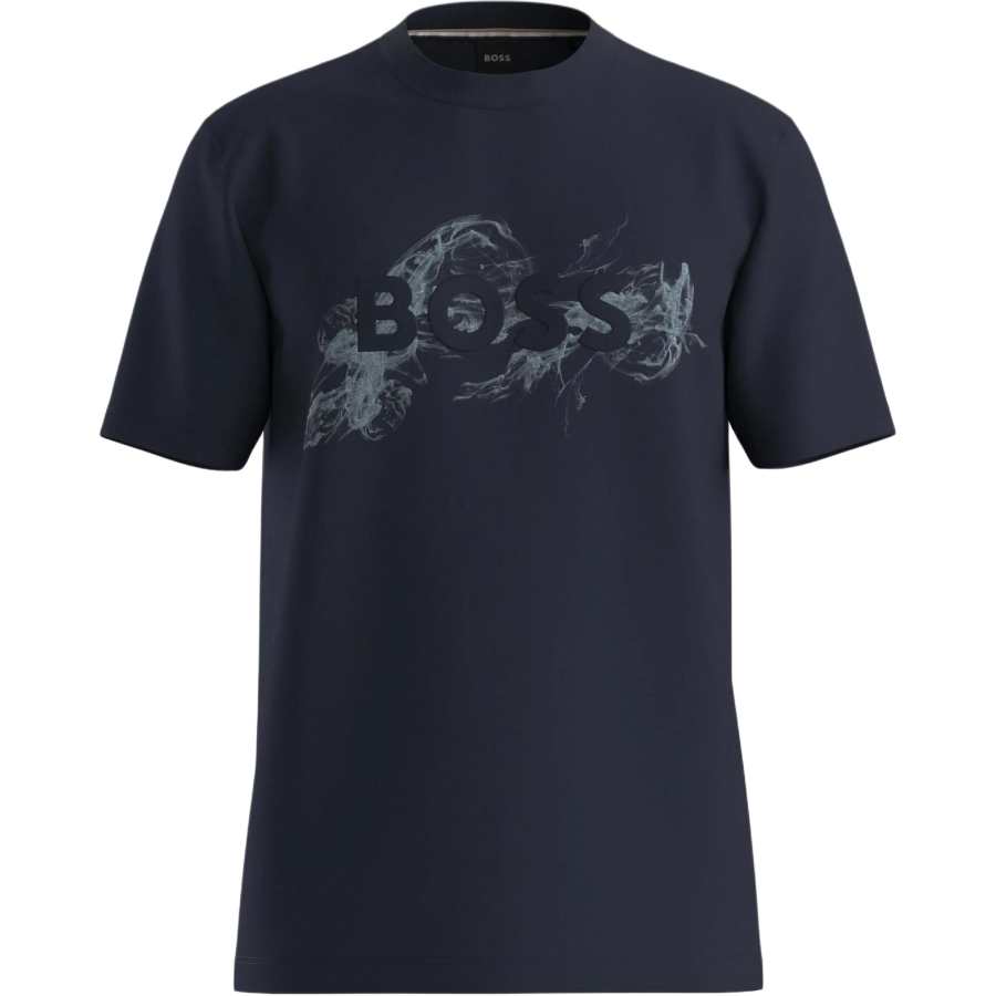 HUGO BOSS Boss Smoke effect Logo T shirt