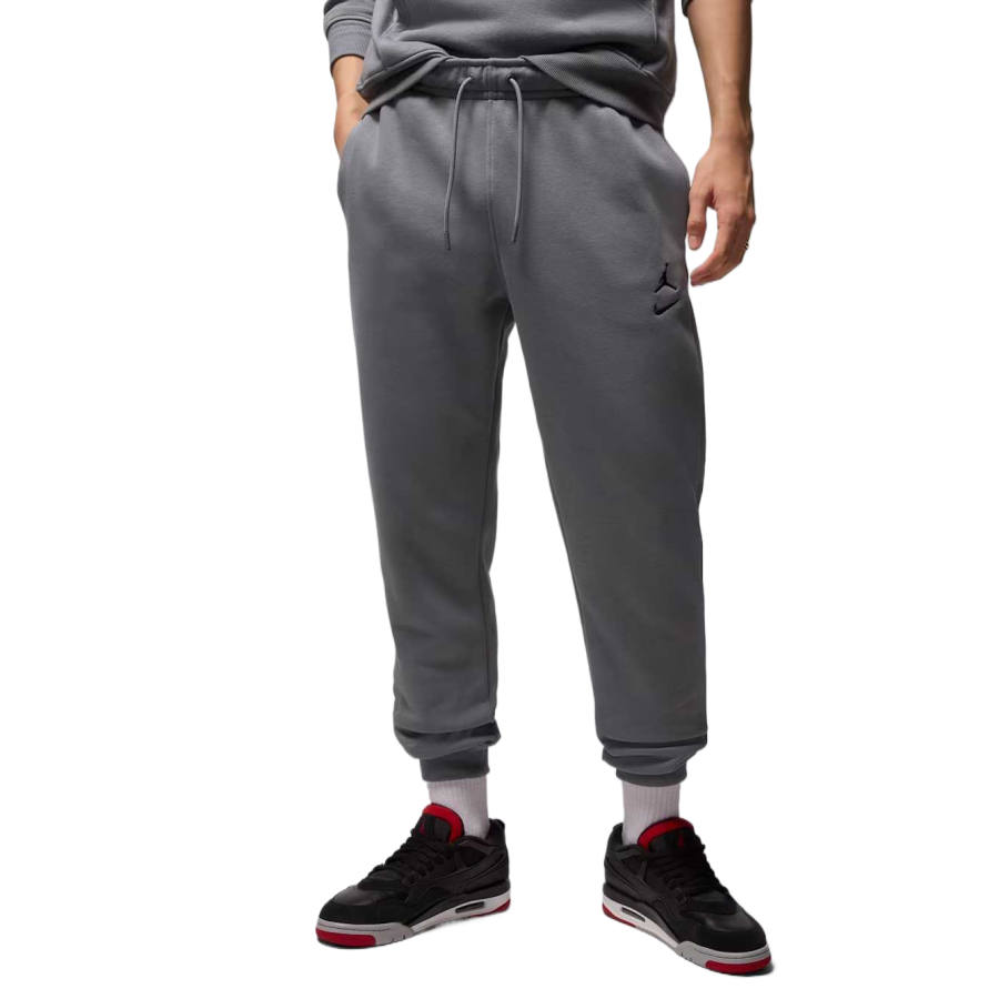 Jordan Jordan Brooklyn Fleece Knitted Sweatpants Men's Cool Gray/Black