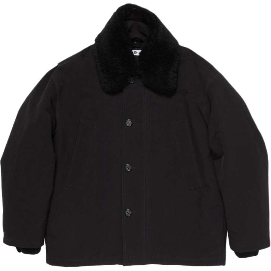 Acne Studios Acne Studios shearling-collar bomber jacket