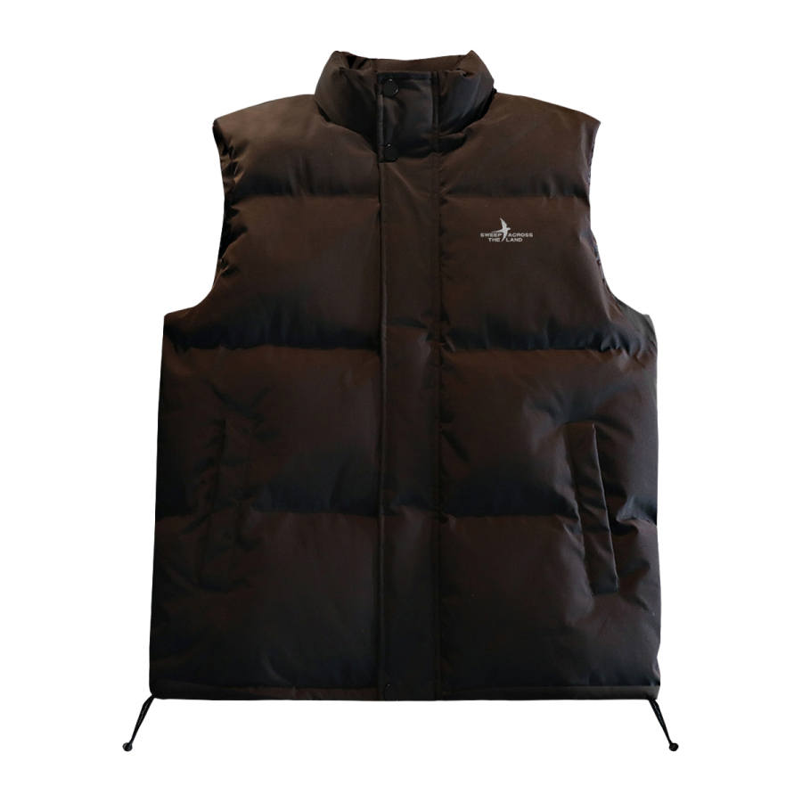 MINISO MINISO Vests Unisex Stand Collar Thickened And Fleece Lined Workwear