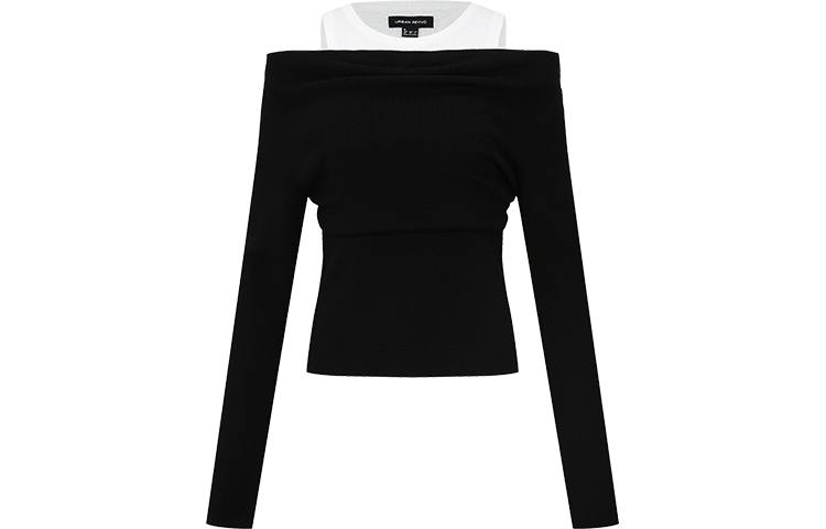 URBAN REVIVO Knitwear Women's Jet Black Moderate