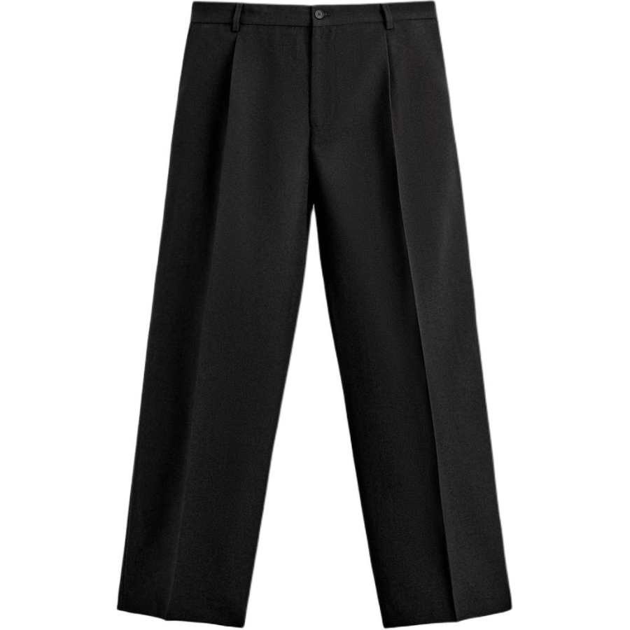 ZARA ZARA Suit Pants Men's Black Moderate