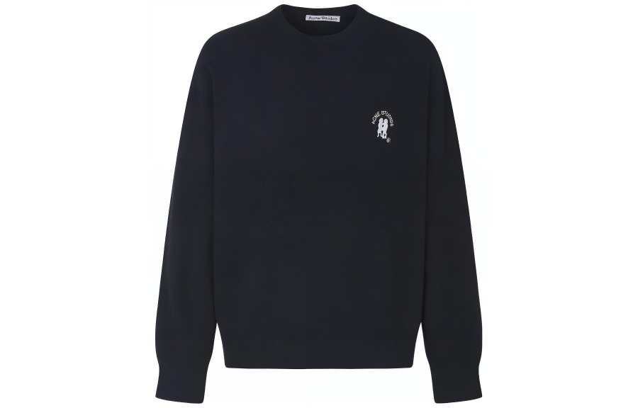 Acne Studios Acne Studios Sweaters Men's Blue Crew Neck Moderate Other
