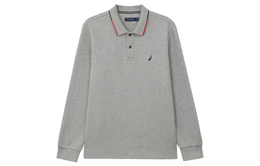 NAUTICA Polo Shirts Men's Lapel Moderate Straight Fit