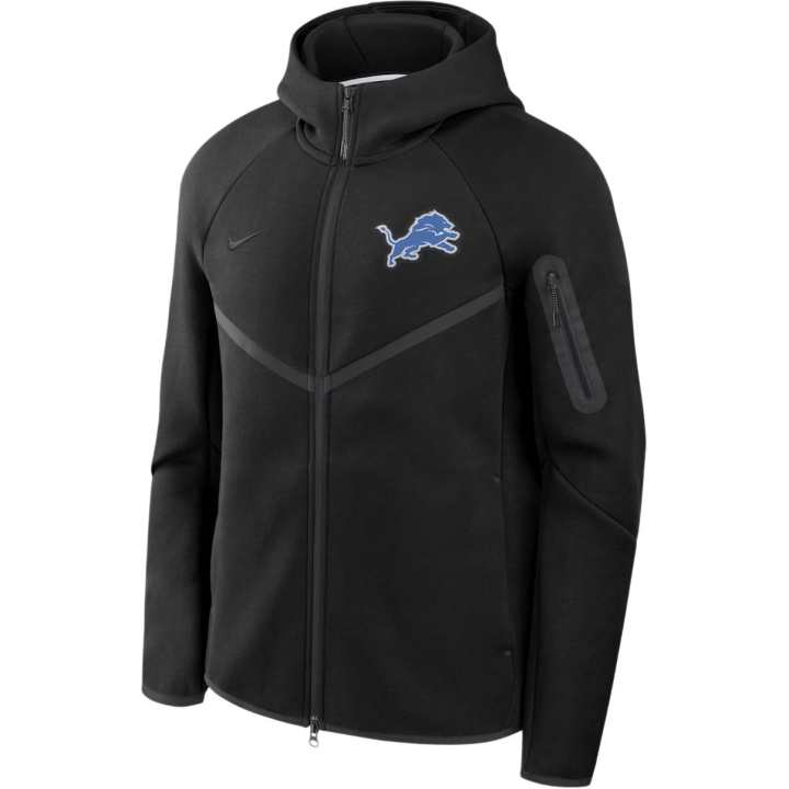 Nike Nike Detroit Lions Tech Fleece Windrunner Men's Nike Nfl Full-Zip Hooded Jacket