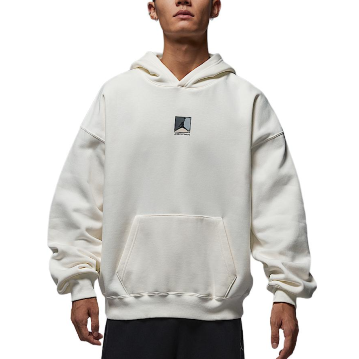 Jordan Jordan Brooklyn Fleece Knitted Fabric Fleece Lined Pullover Hooded Comfortable Sweatshirt Men's